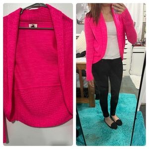 Bright Pink Cardigan